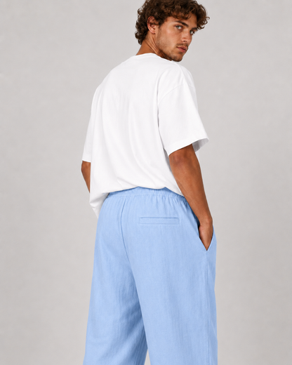 Light Blue Linen Pants