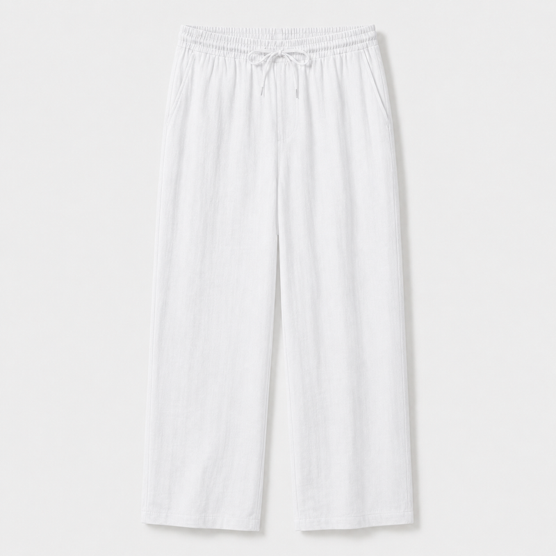 White Linen Pants