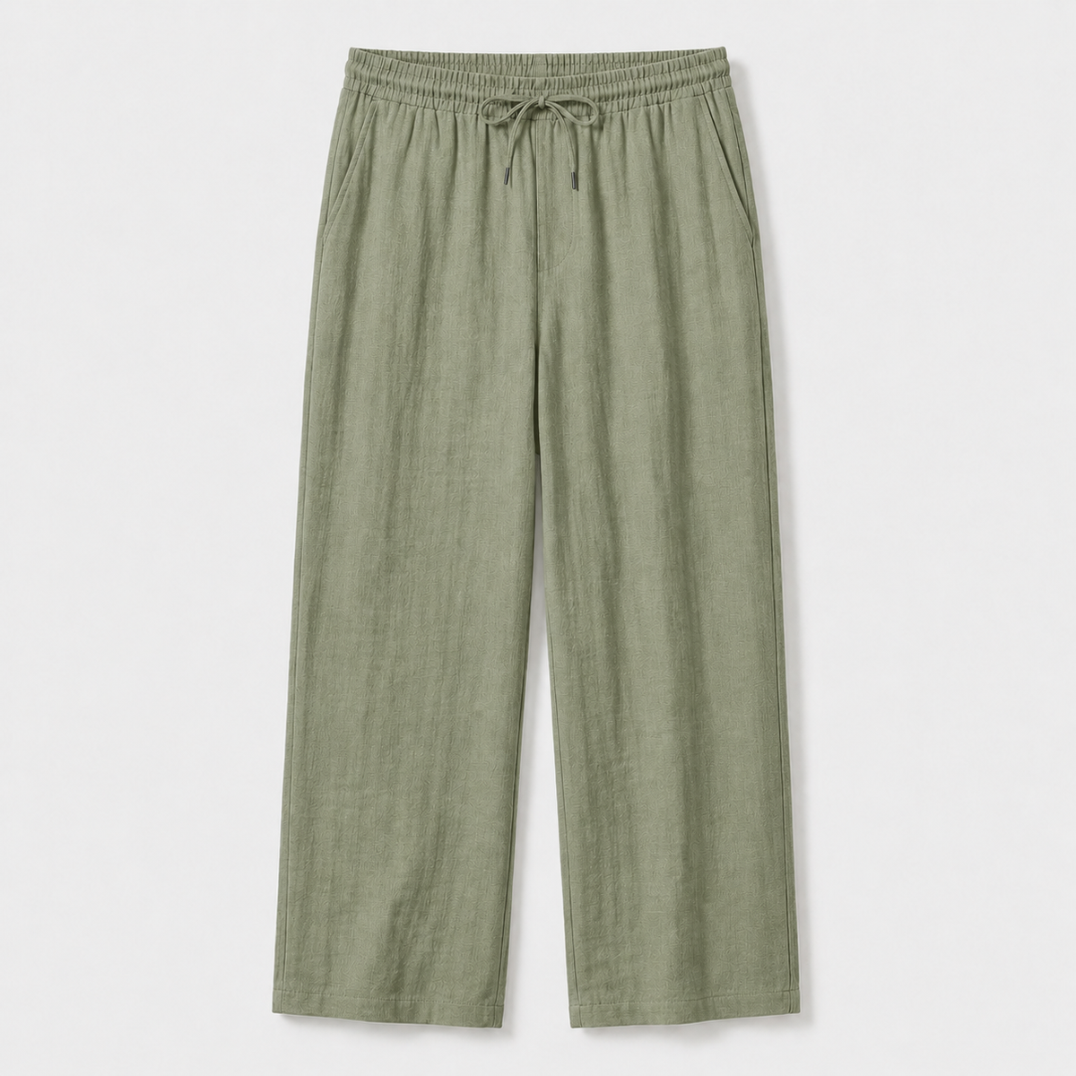 Khaki Linen Pants