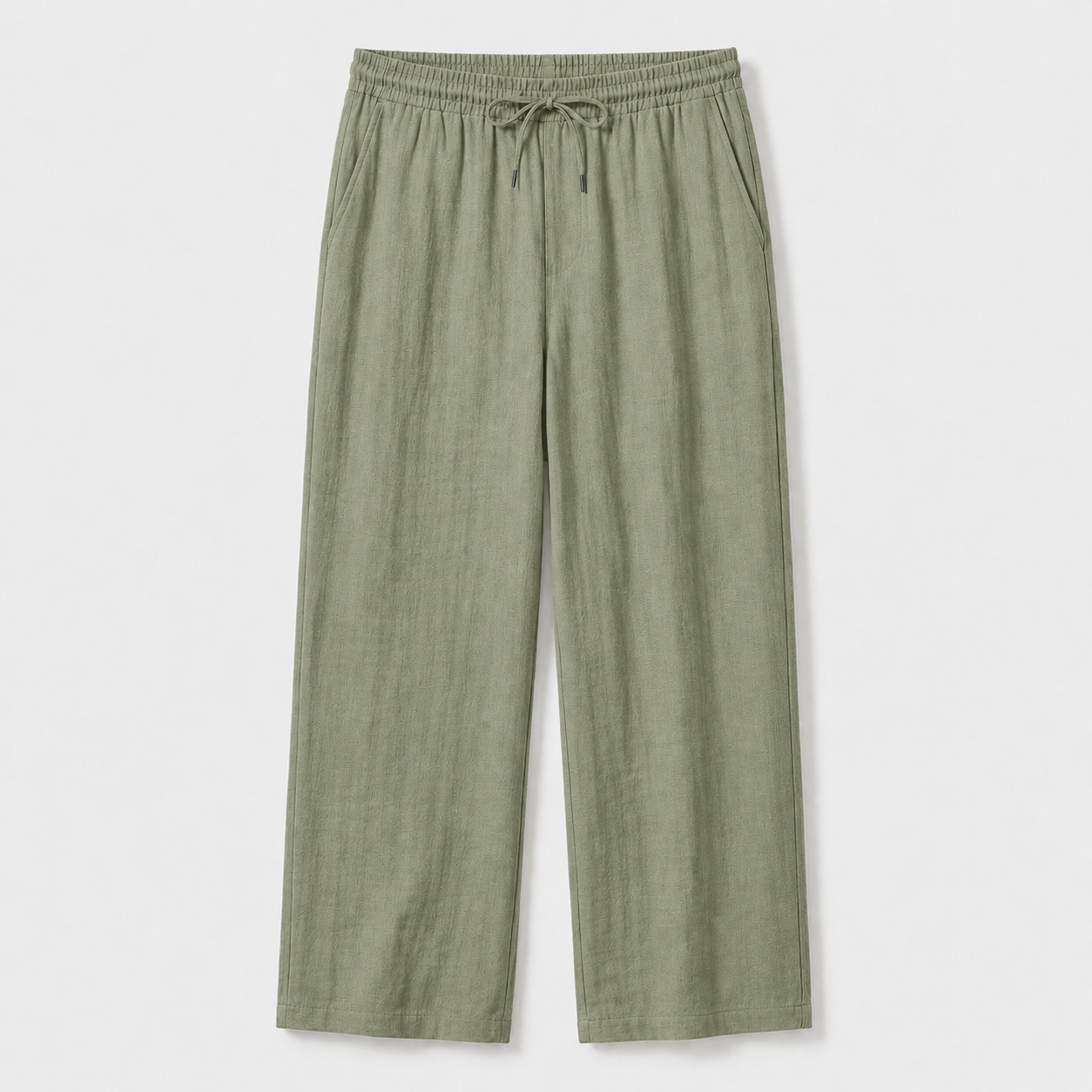 Khaki Linen Pants