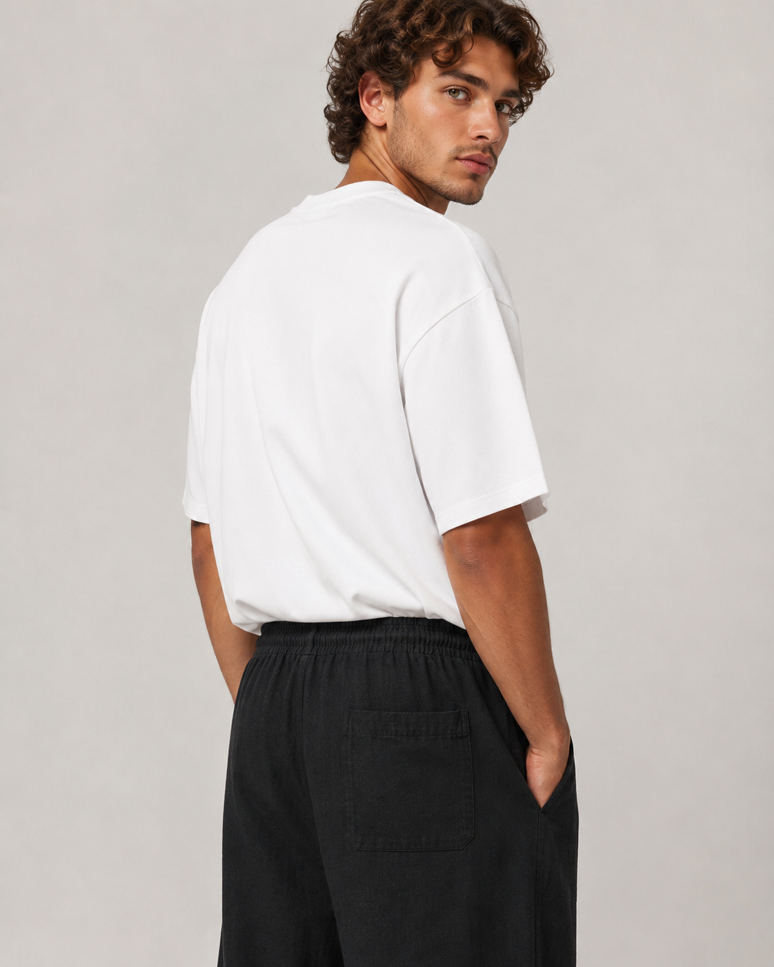 Black Linen Pants