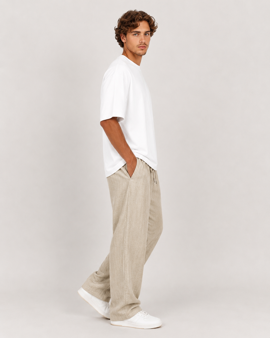 Sand Linen Pants