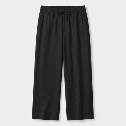 Black Linen Pants