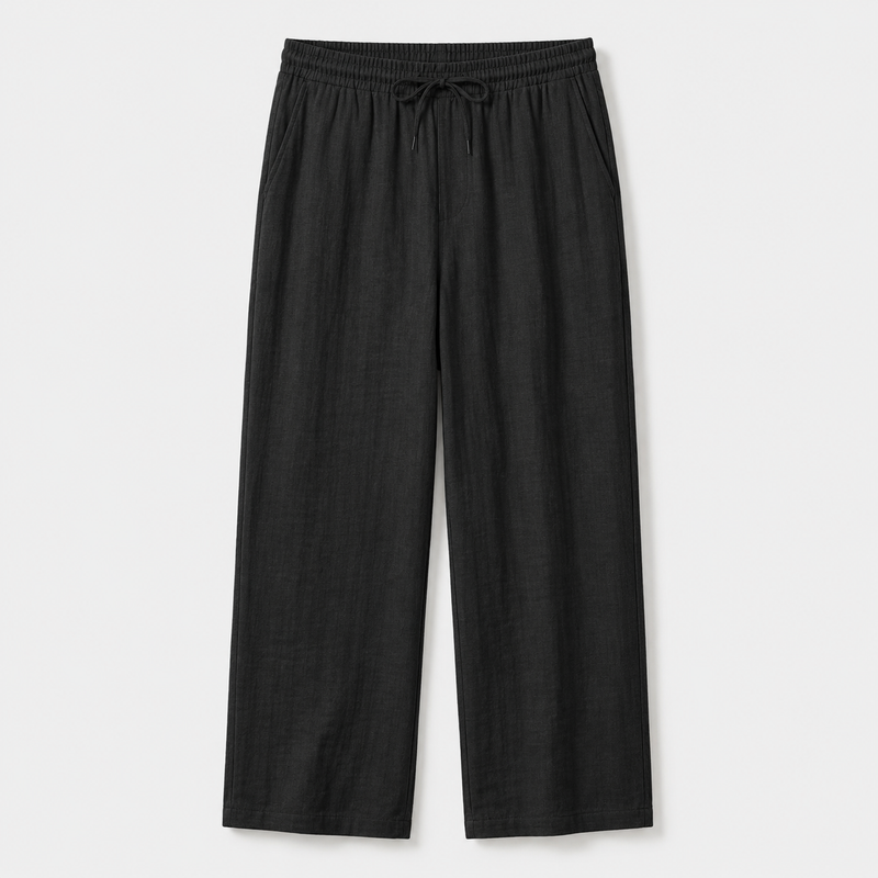 Black Linen Pants